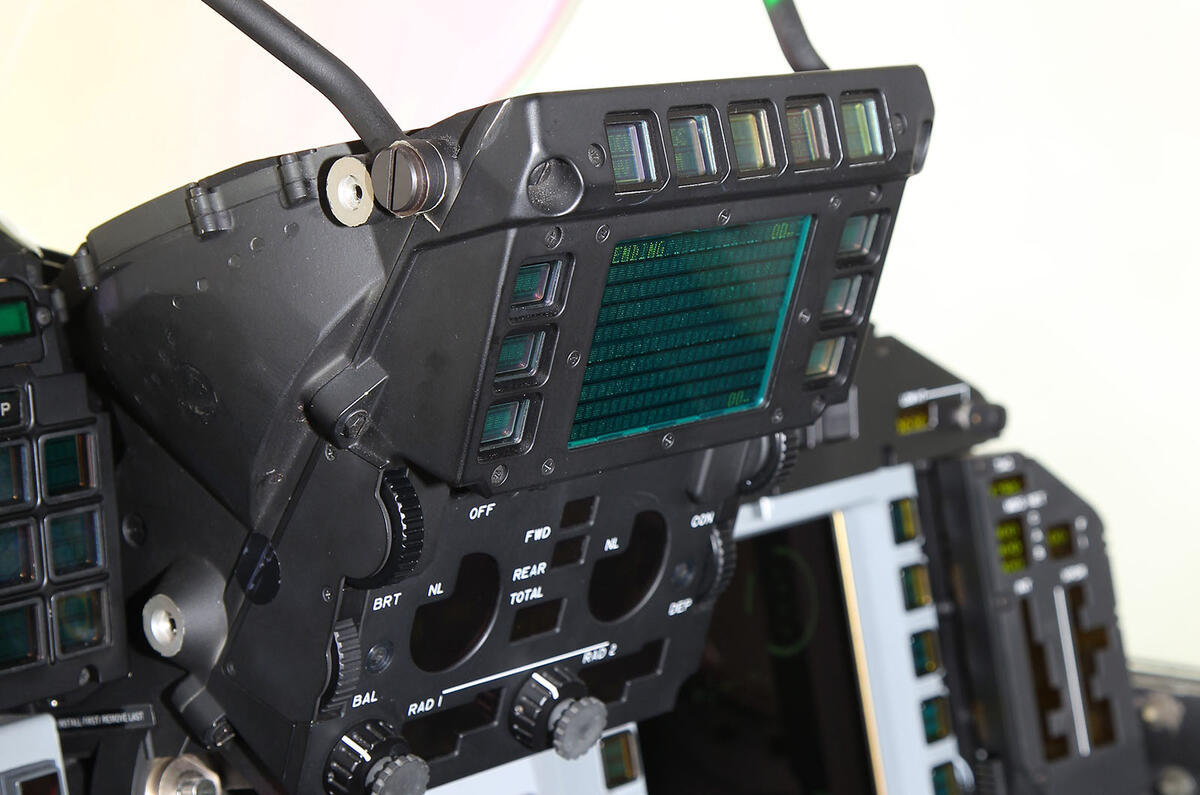 Cockpit comparison - Jaguar F-type versus Eurofighter Typhoon
