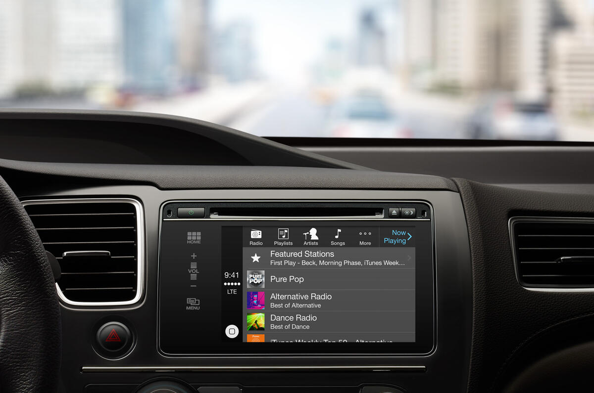 no title Apple CarPlay to ease in-car iPhone use
