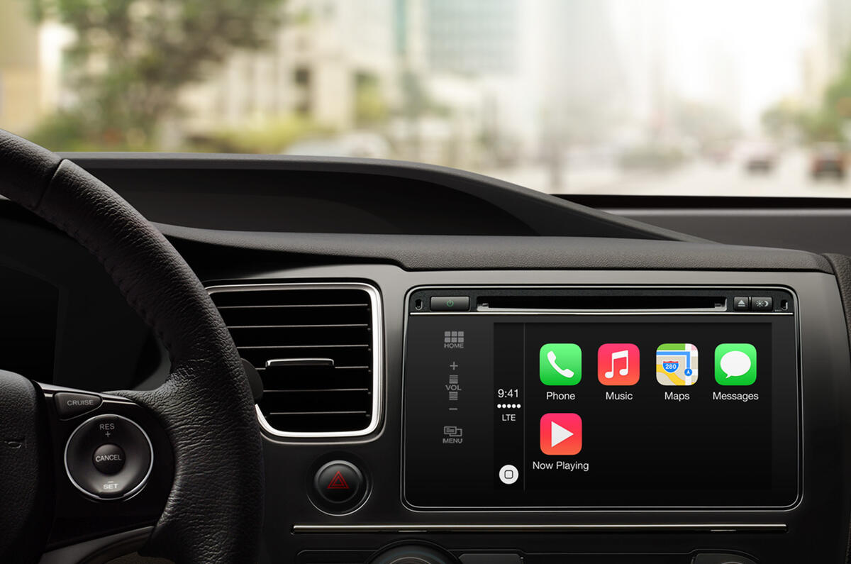 no title Apple CarPlay to ease in-car iPhone use