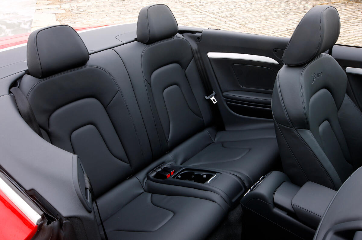 no title Top down, looking up - Vauxhall Cascada versus Audi A5