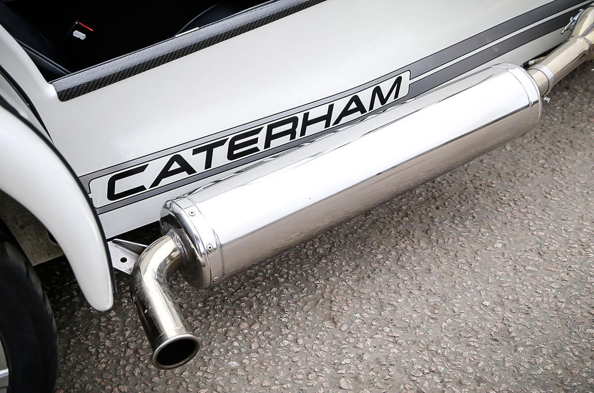 Caterham 270S exhaust system