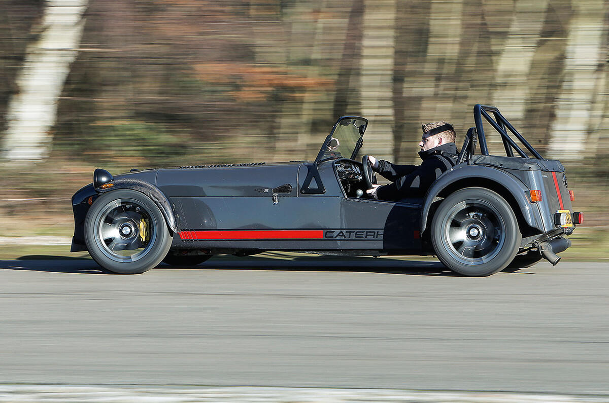 Caterham 620S side profile
