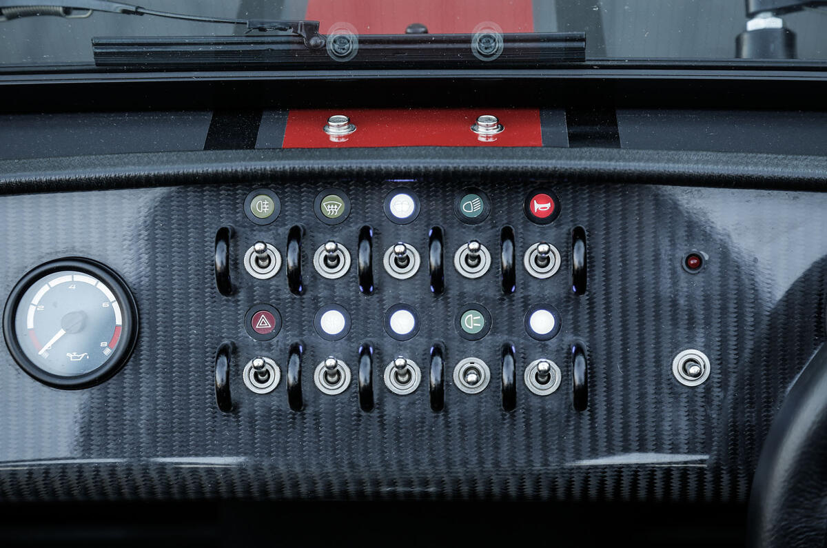 Caterham 620S toggle switches