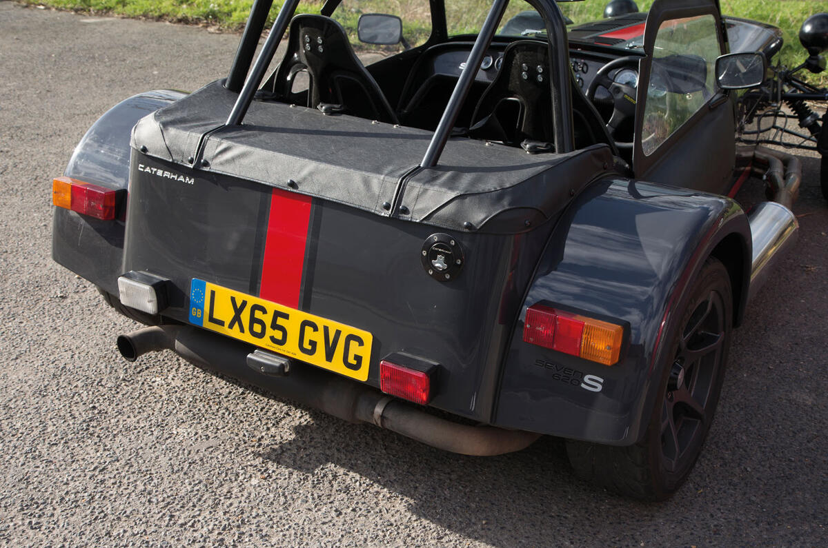 Caterham 620S rear end