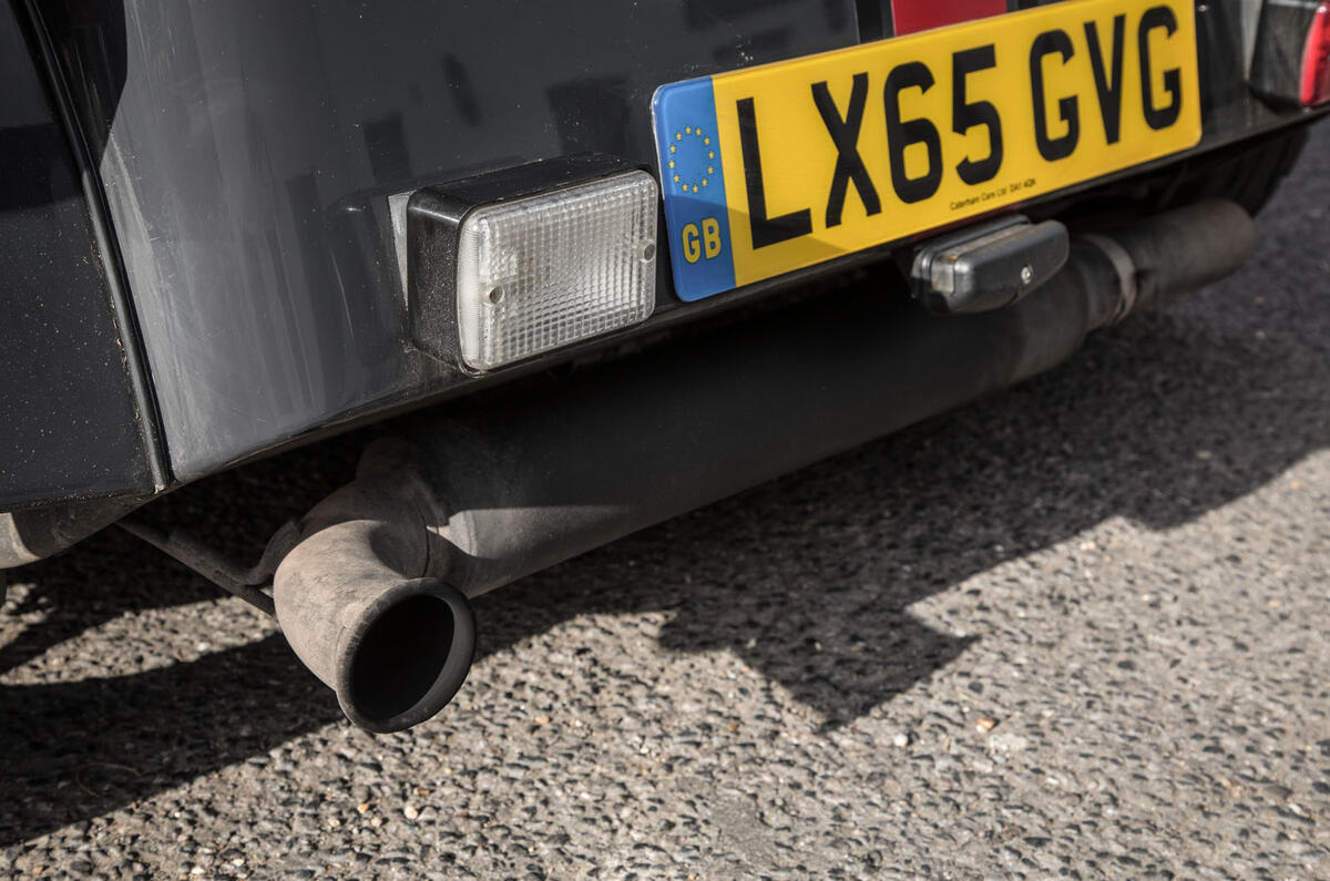 Caterham 620S exhaust pipe