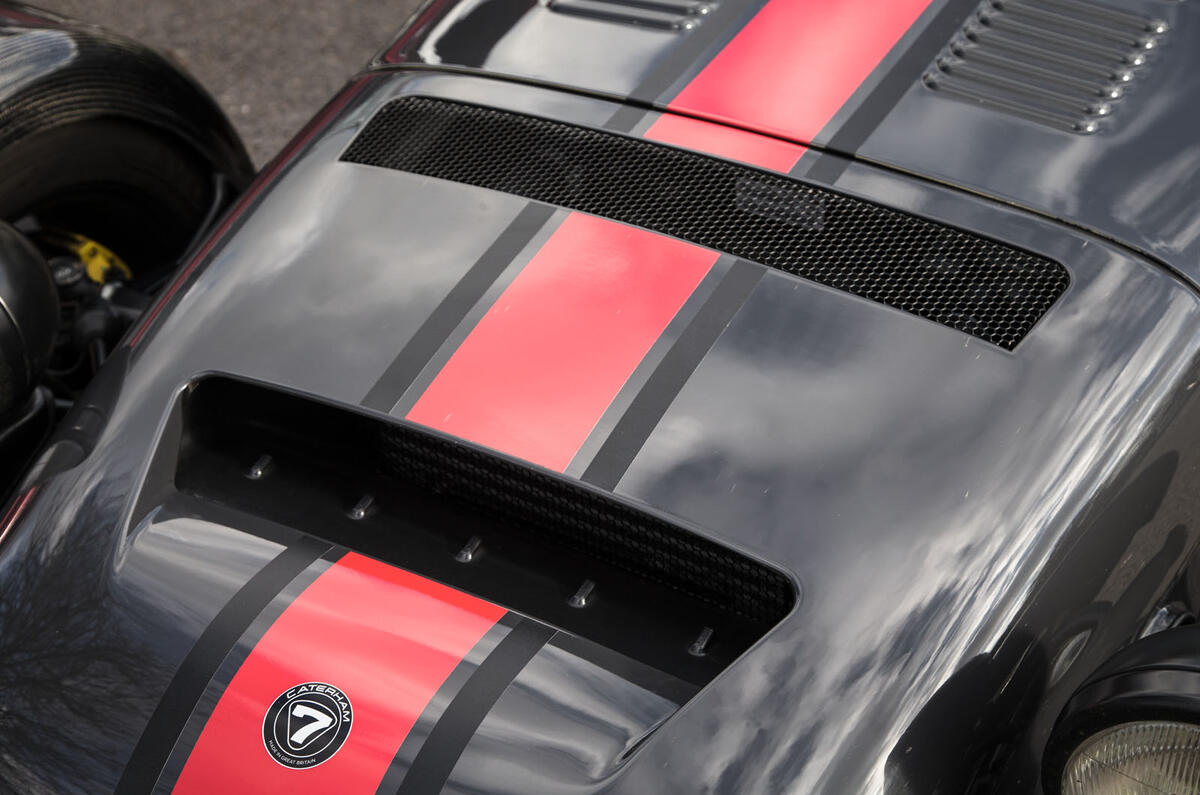Caterham Seven bonnet