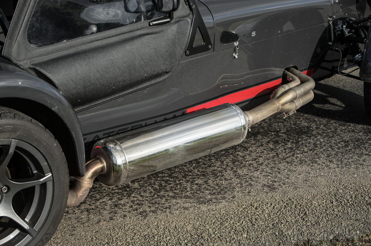 Caterham 620S exhaust system