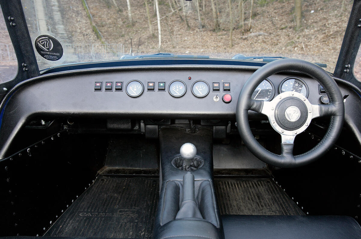 Caterham Seven interior