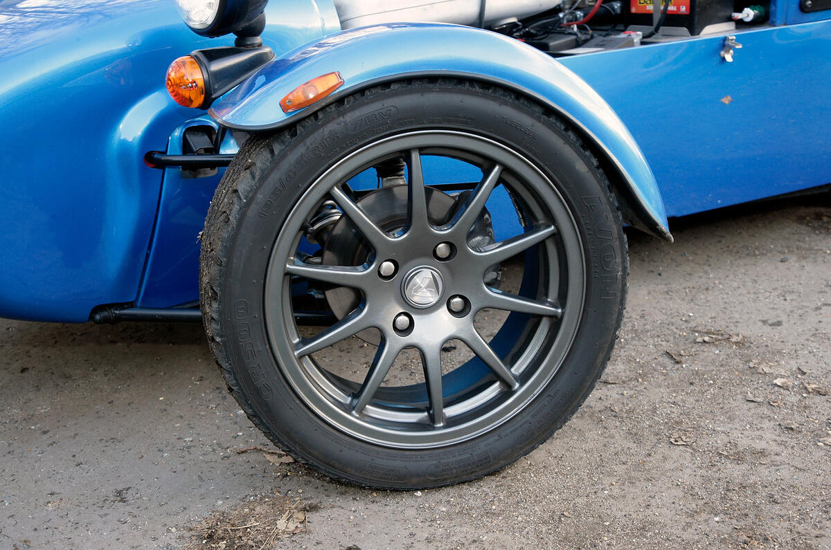 Caterham Seven racing wheeels