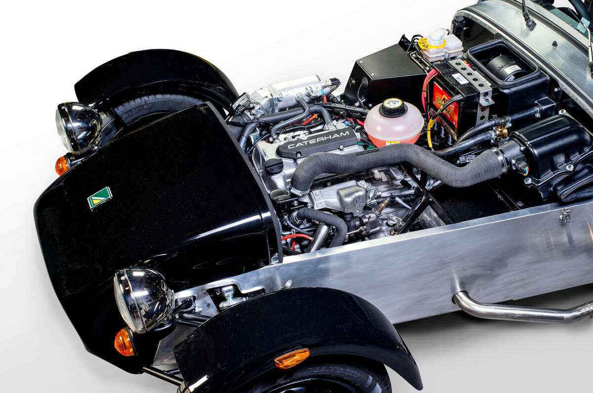 no title Three-cylinder power for entry-level Caterham Seven