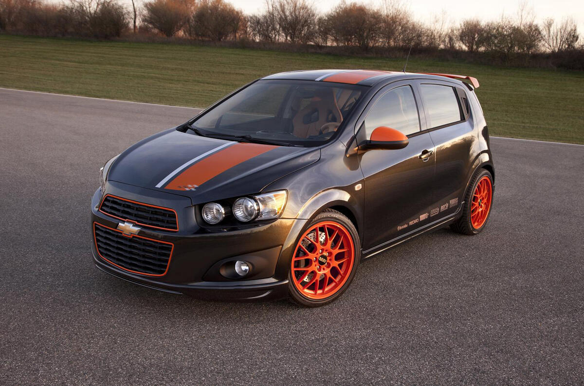 Detroit motor show: Chevy Sonic Z-Spec