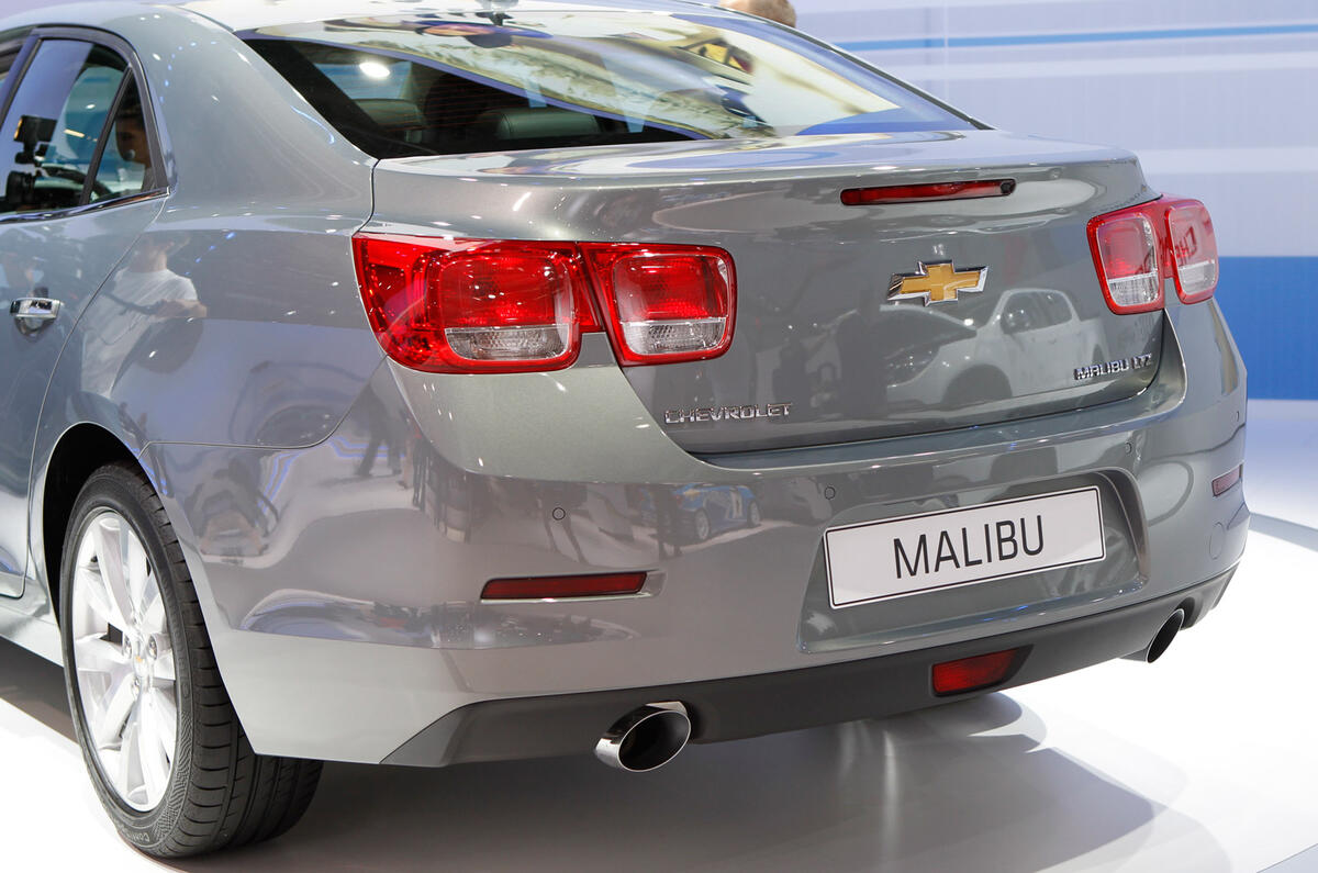 Frankfurt show: new Chevrolet Malibu