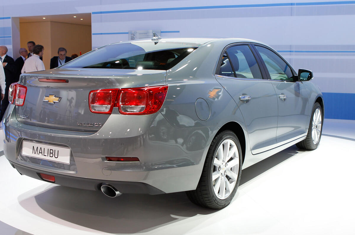 Frankfurt show: new Chevrolet Malibu