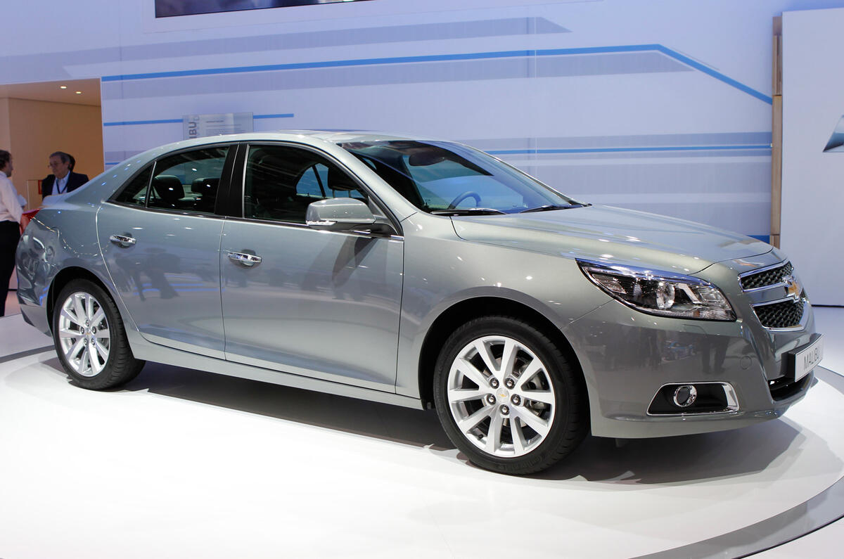 Frankfurt show: new Chevrolet Malibu