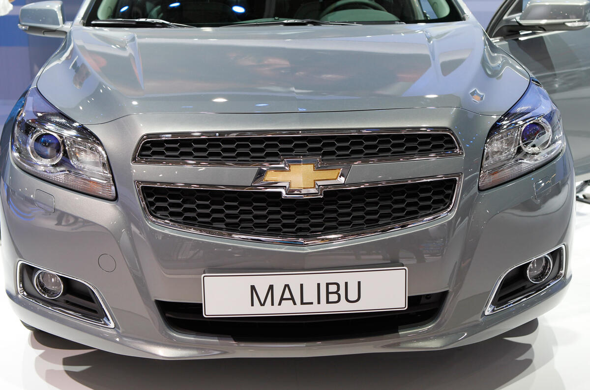 Frankfurt show: new Chevrolet Malibu