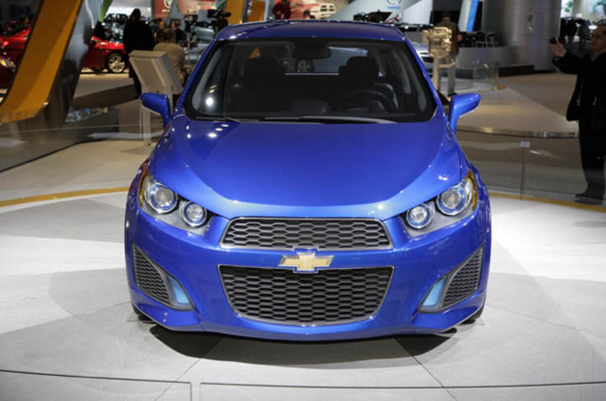 no title Hot Chevrolet Aveo RS at Detroit