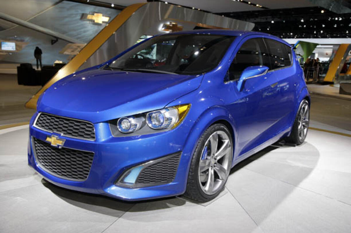 no title Hot Chevrolet Aveo RS at Detroit