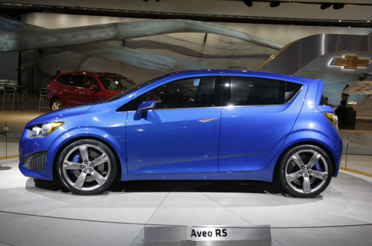 Geneva motor show: Chevrolet Aveo RS