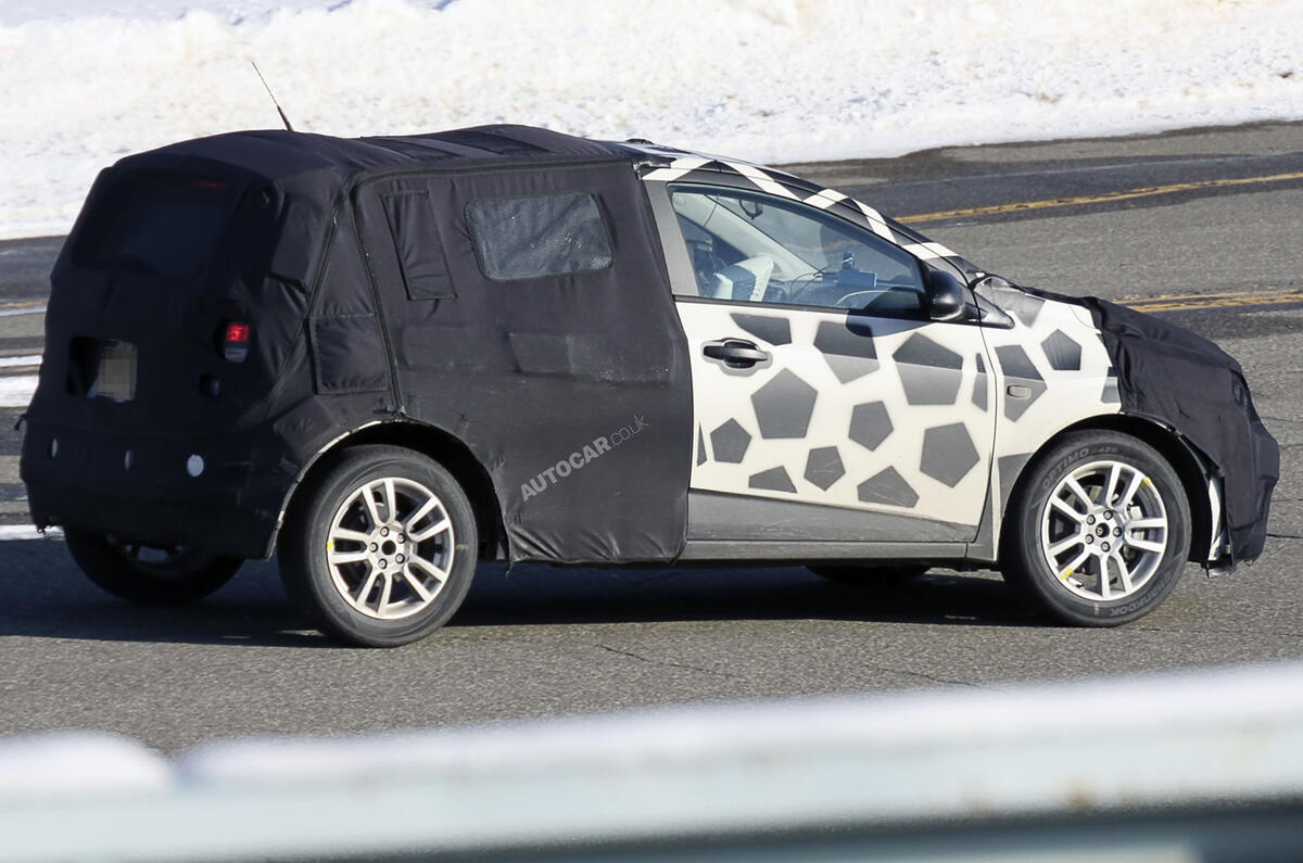 no title New Chevrolet Aveo spied
