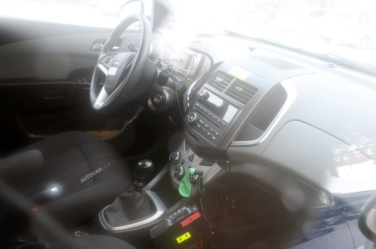 no title New Chevrolet Aveo spied