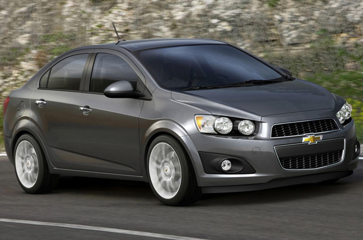 New Chevrolet Aveo revealed