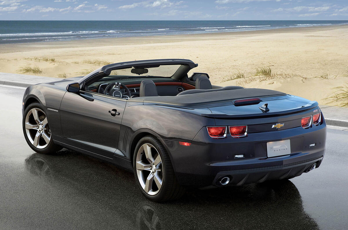 LA motor show: Camaro convertible