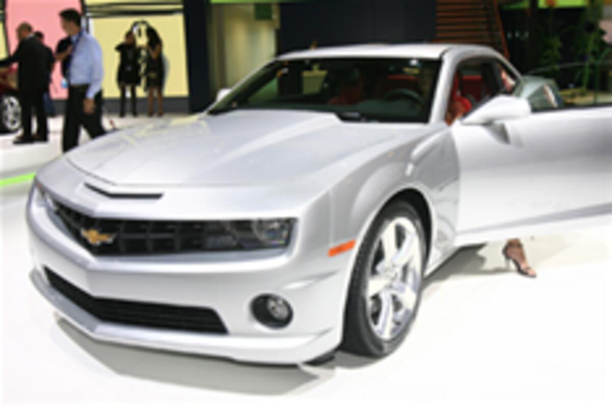 Paris show: Chevrolet Camaro