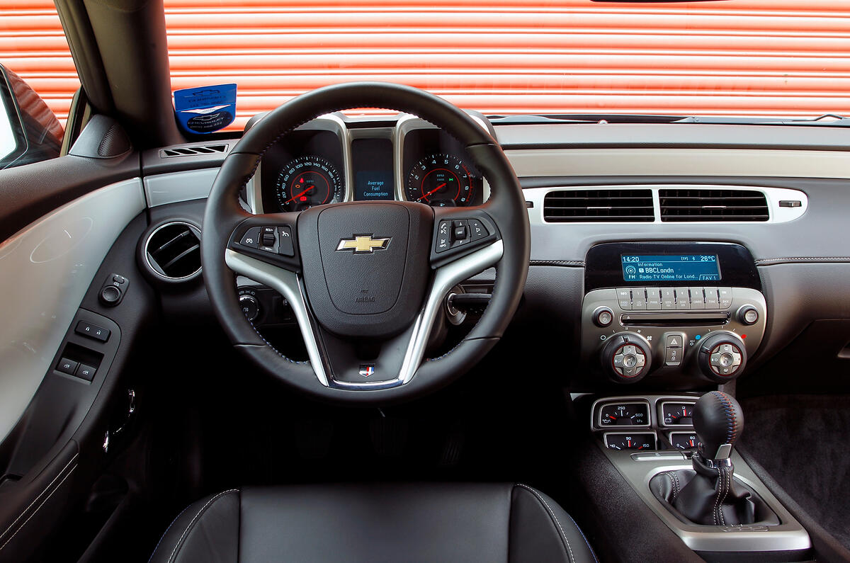 Chevrolet Camaro dashboard