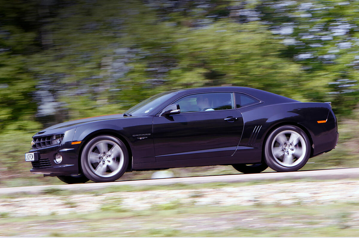 Chevrolet Camaro side profile