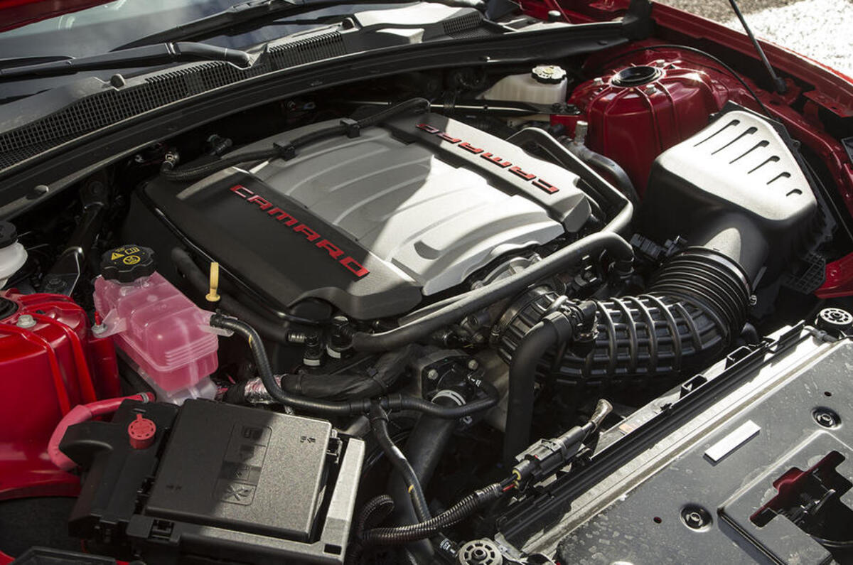6.2-litre V8 Chevrolet Camaro engine