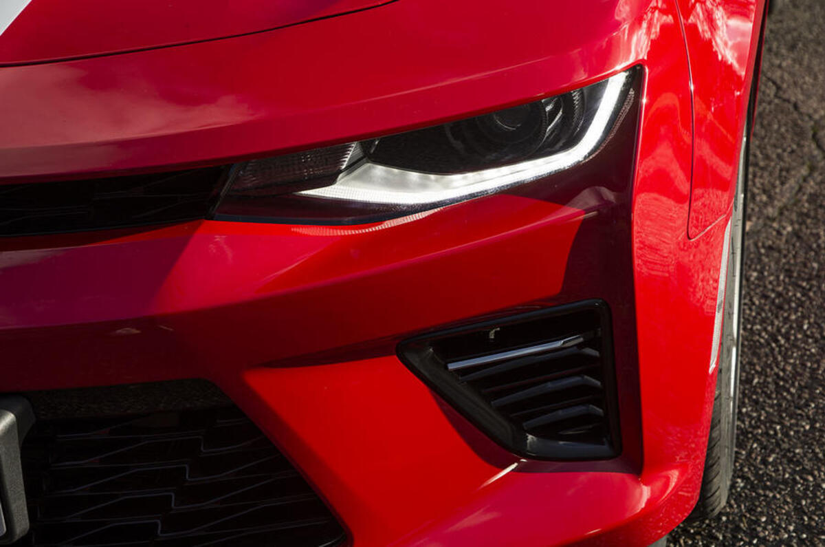 Chevrolet Camaro headlights