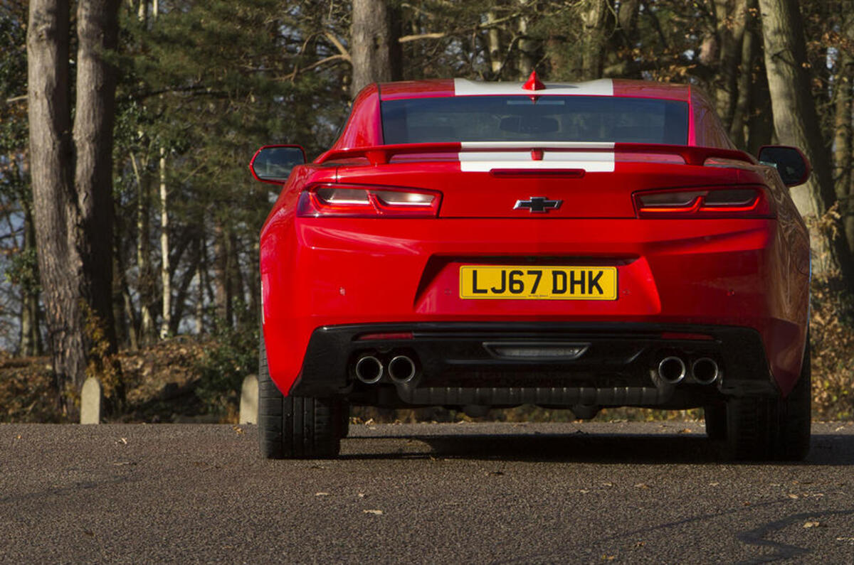 Chevrolet Camaro rear end