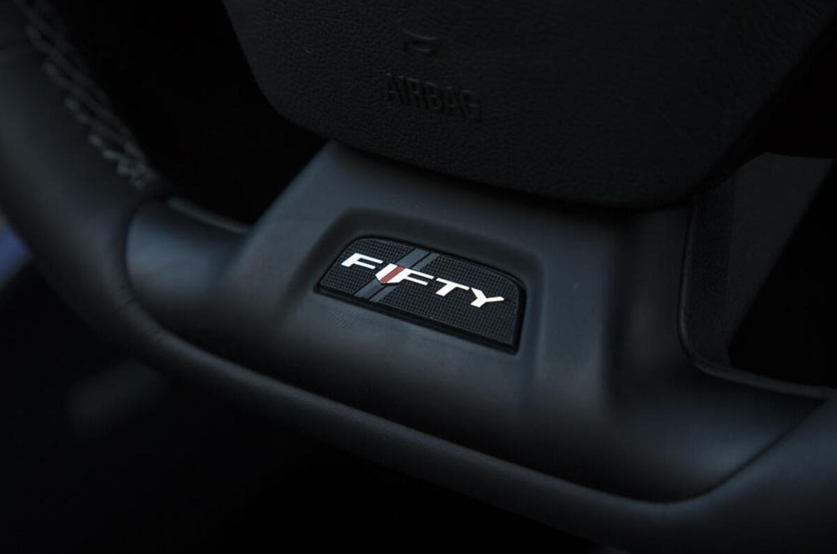 Chevrolet Camaro steering wheel badging