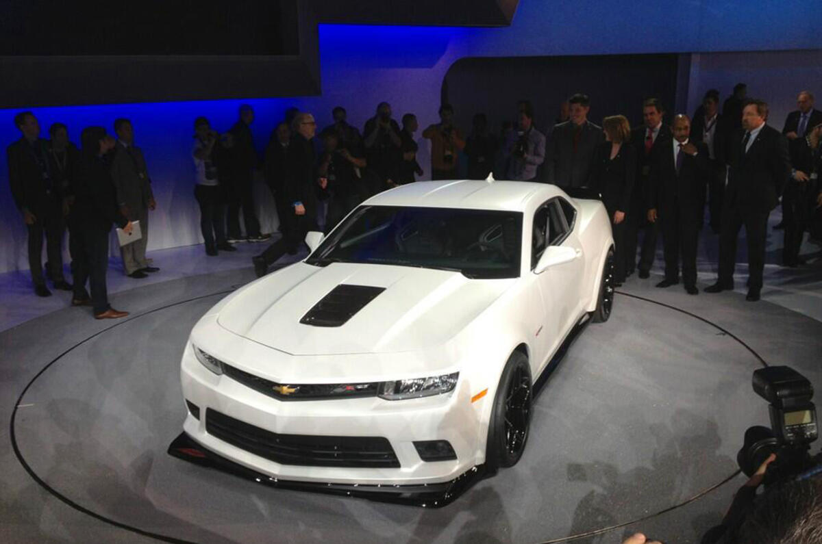 no title New York motor show: Chevrolet Camaro Z/28