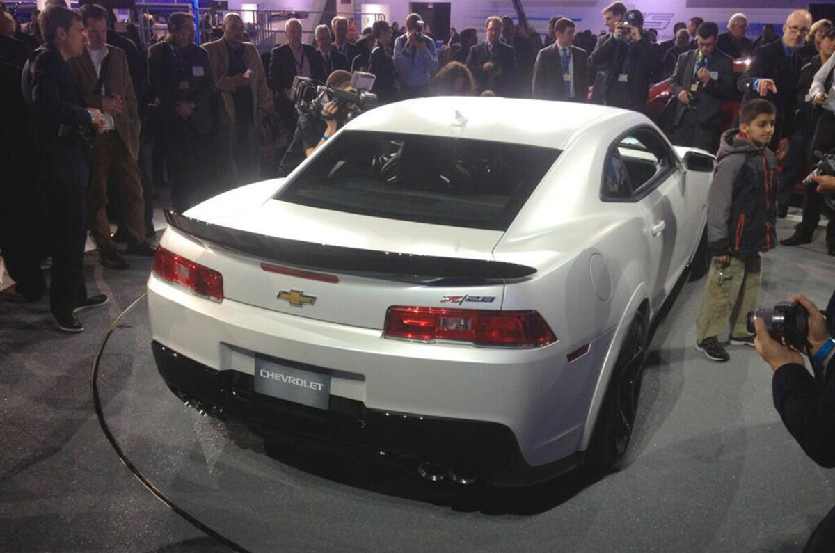 no title New York motor show: Chevrolet Camaro Z/28