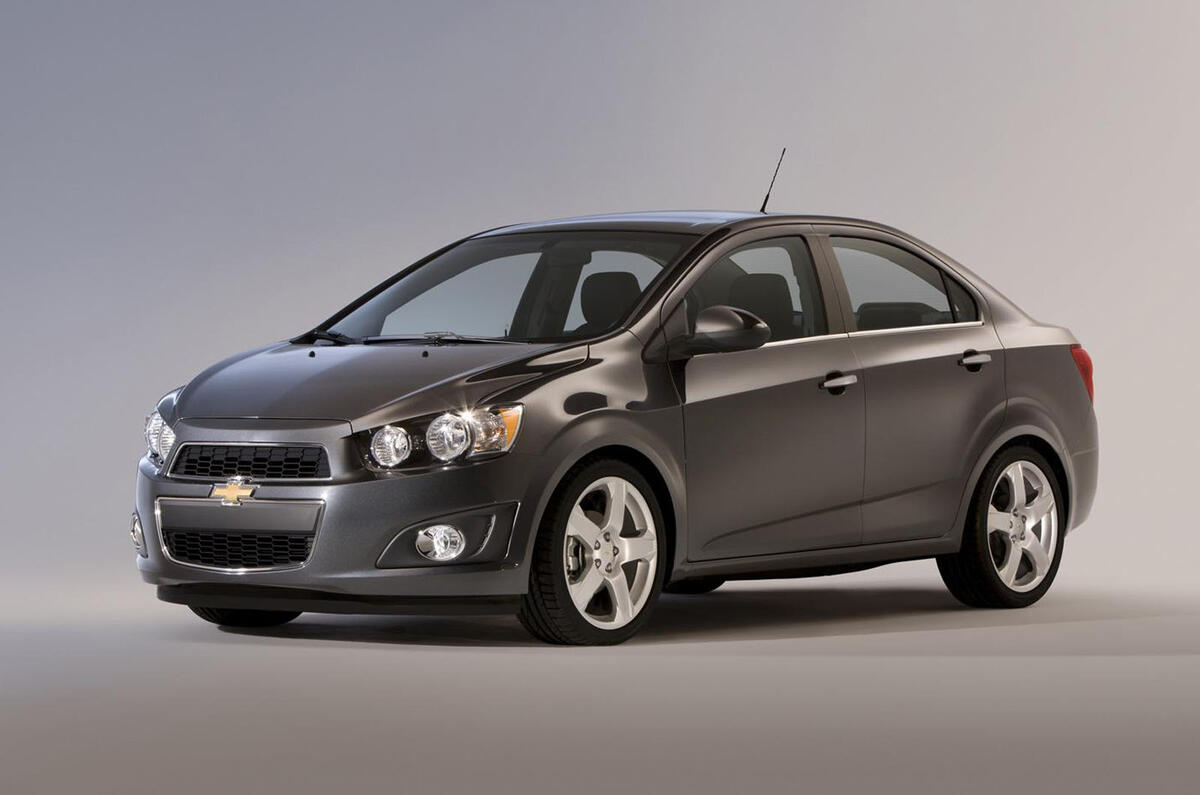 Detroit motor show: Chevrolet Sonic