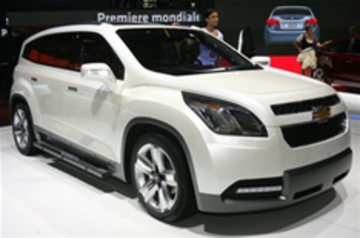 Paris show: Chevrolet Orlando