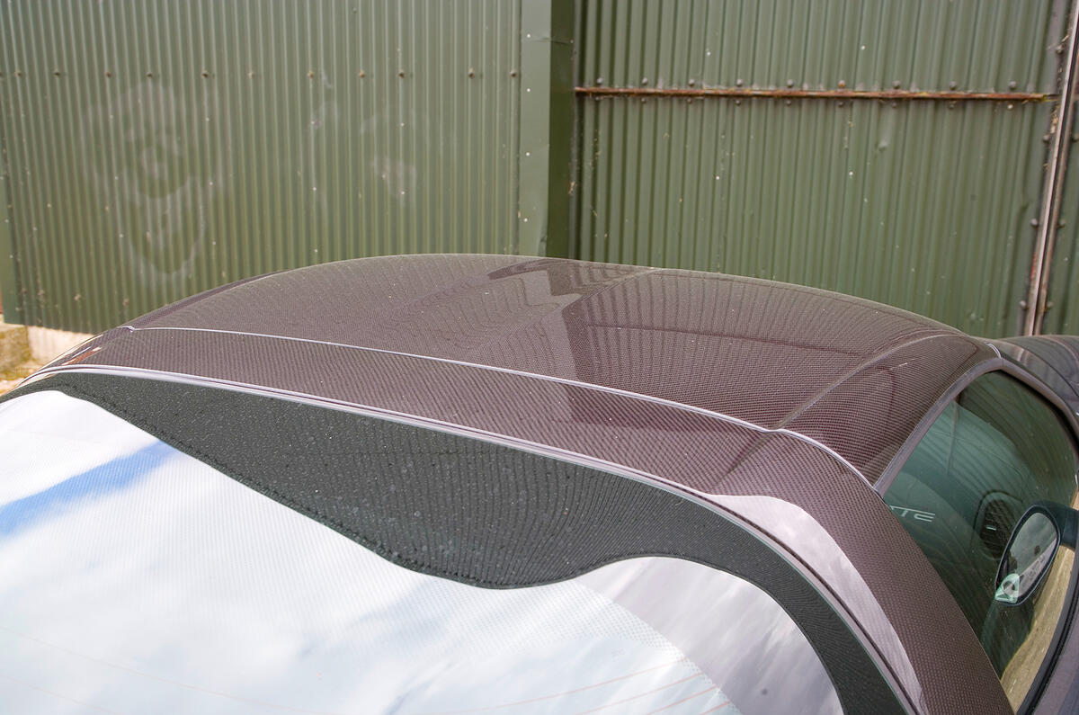 Low, sleek roofline is traceable back to the C3 of 1968 Chevrolet Corvette C6 roofline