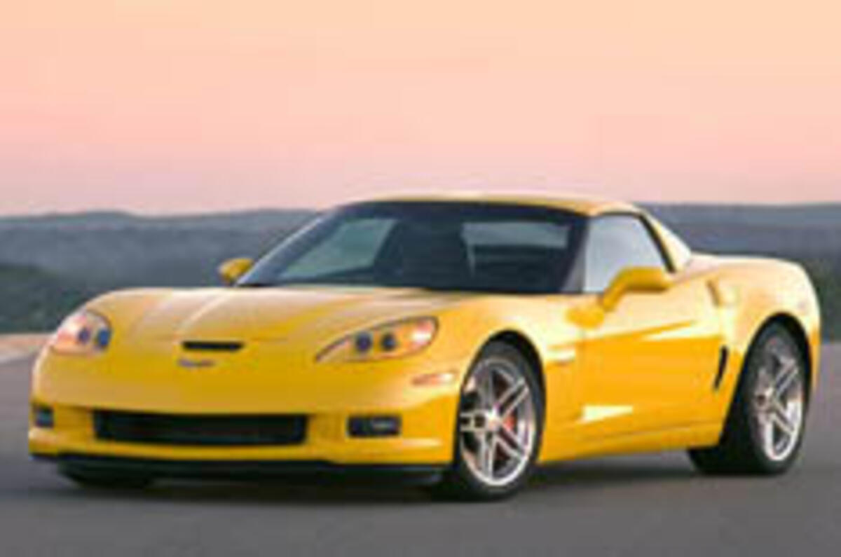 Corvette Z06 roars up Goodwood hill