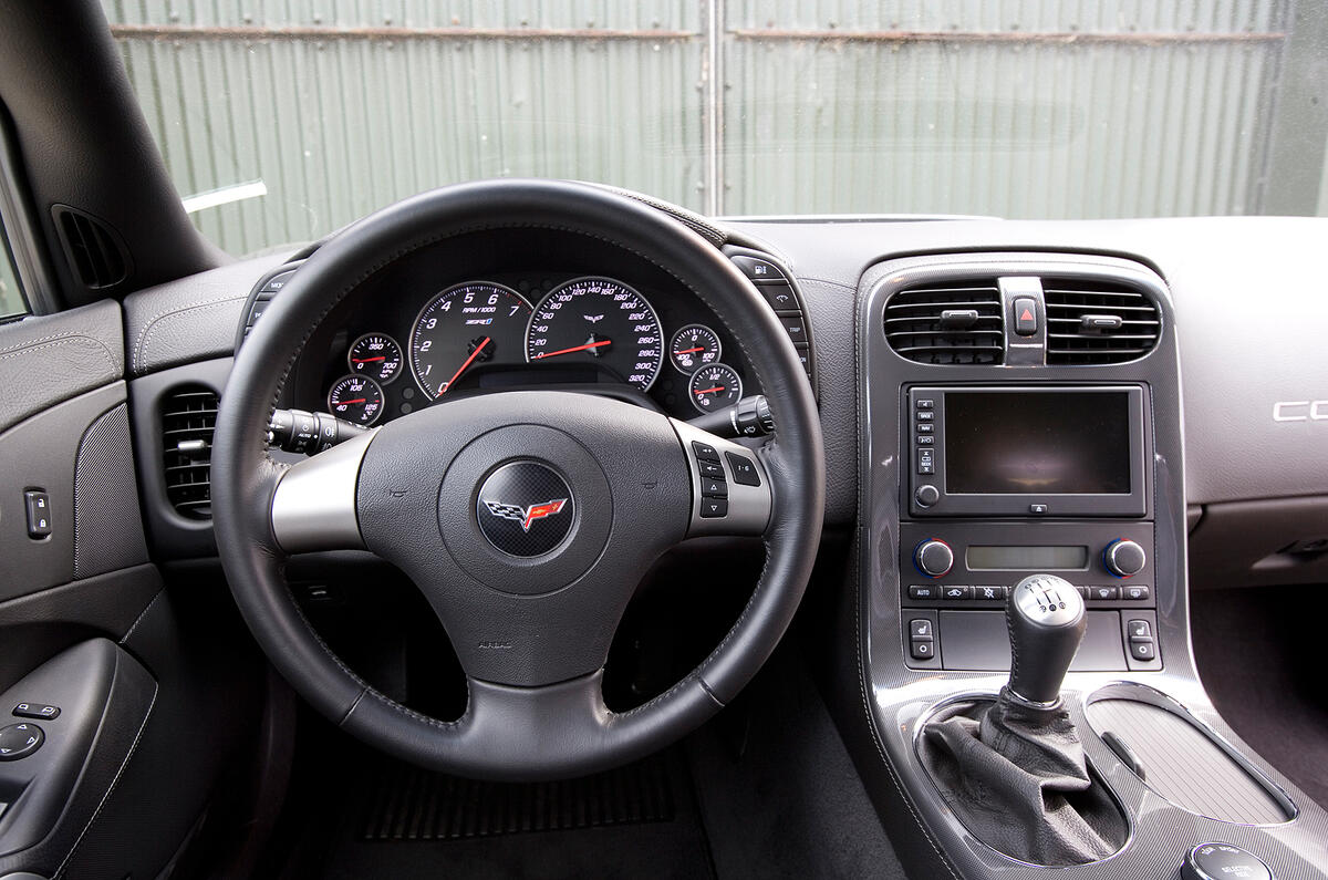 Sixth-generation Corvette’s cabin has had a full makeover Chevrolet Corvette C6 interior