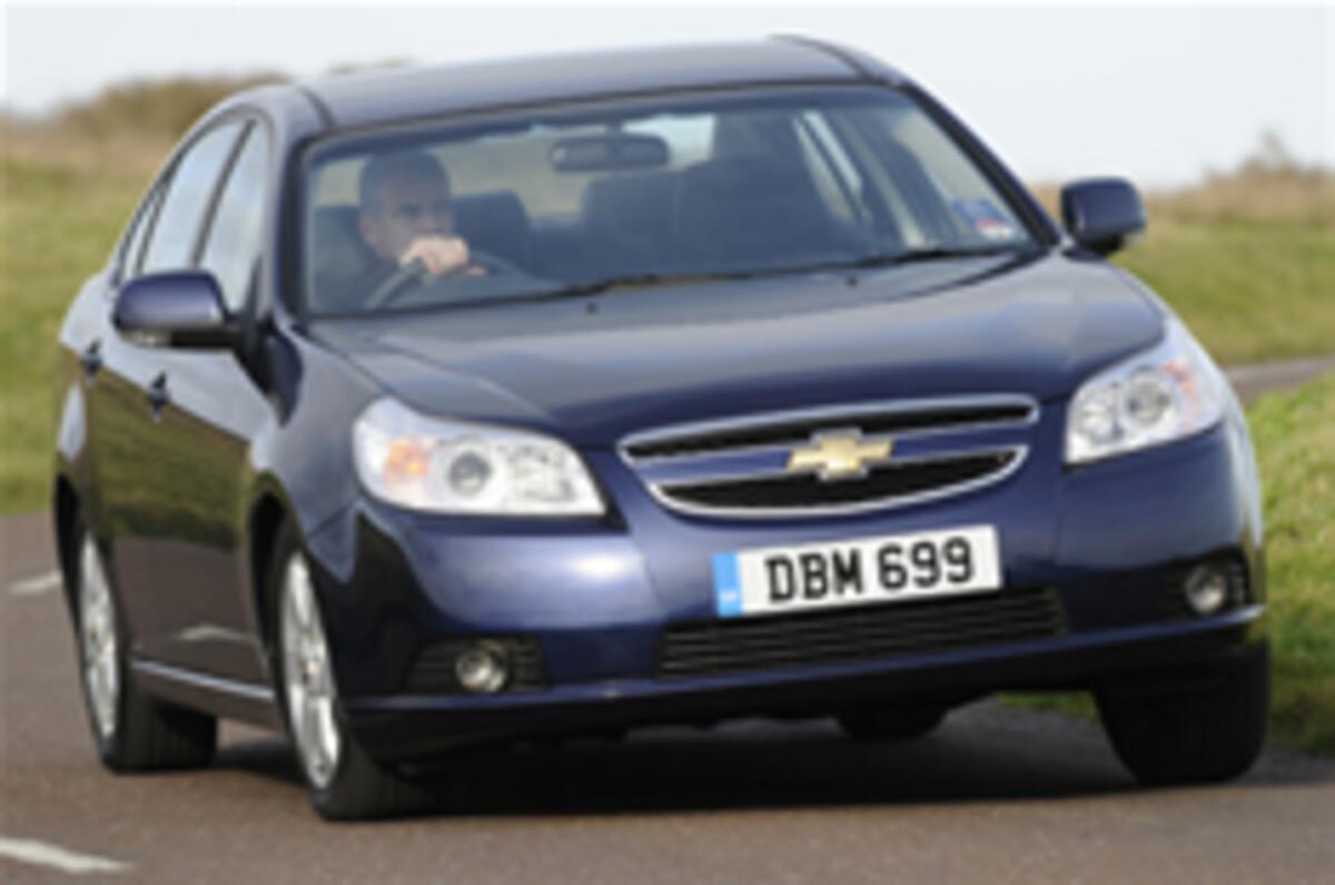 Chevy Epica: big saloon, budget price