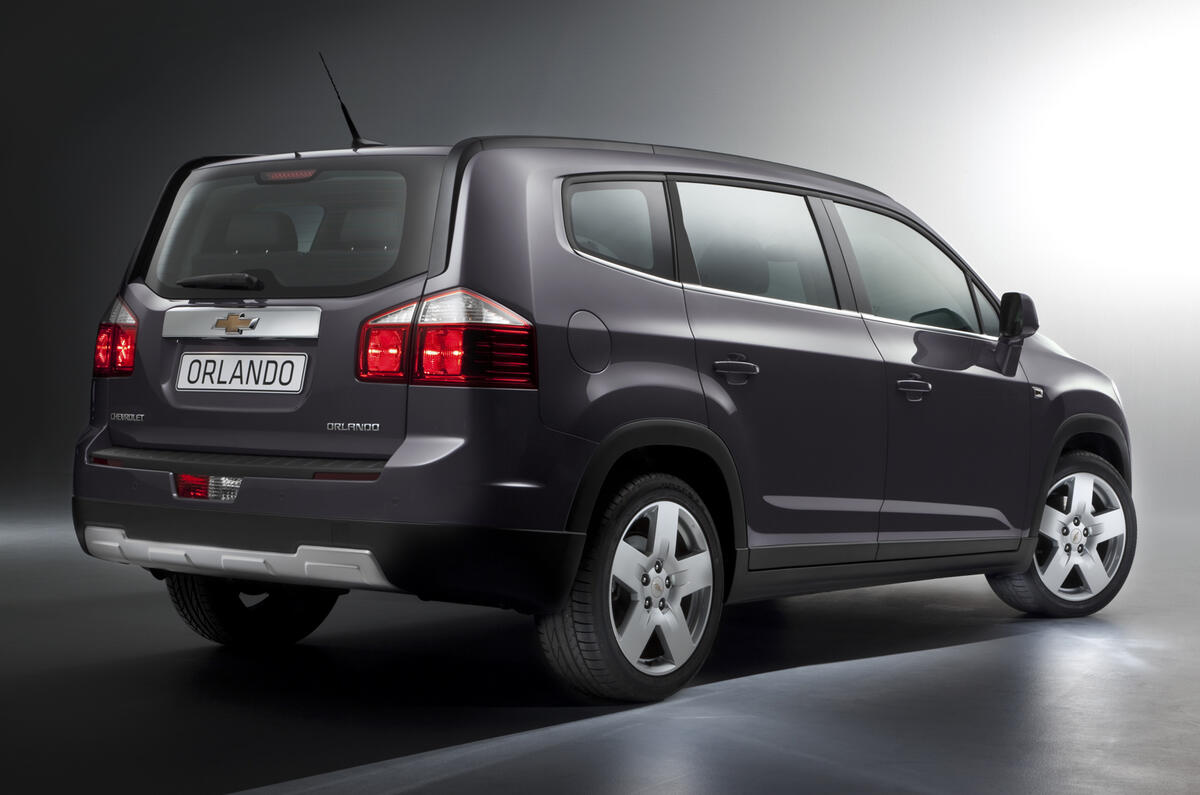 Paris motor show: Chevrolet Orlando MPV