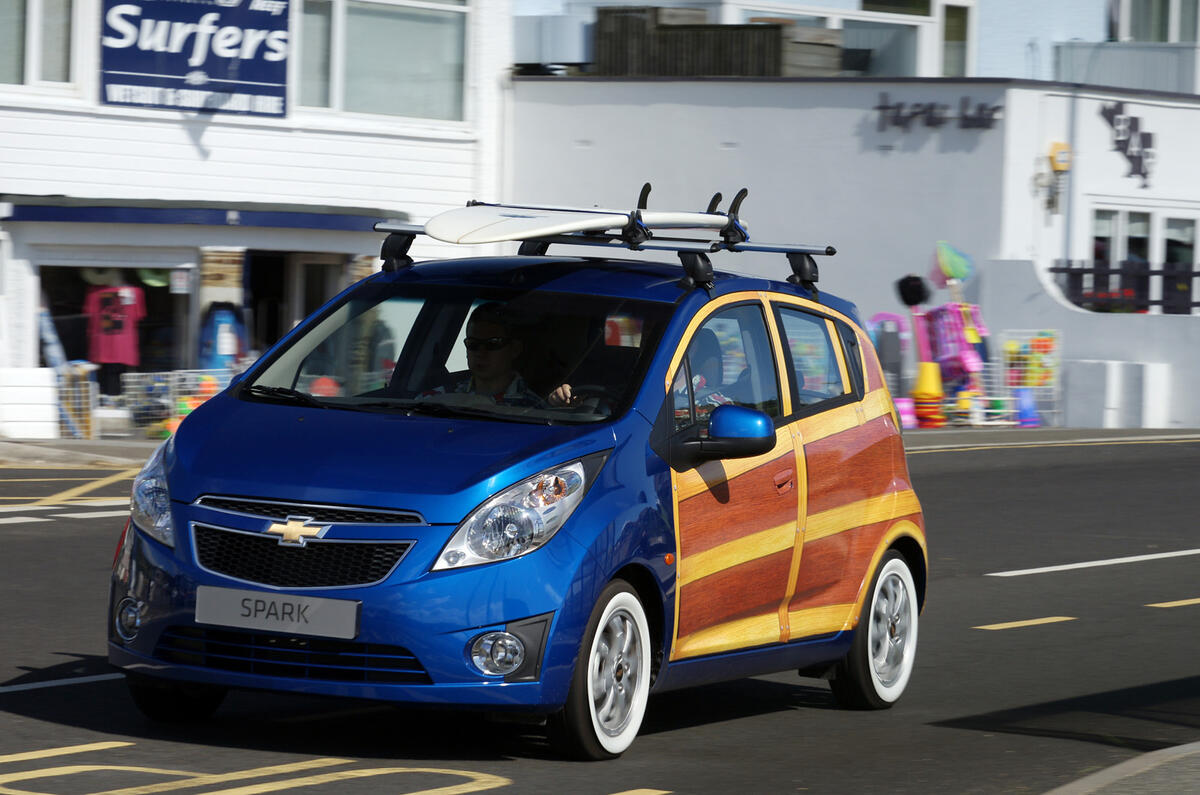 no title Chevy Spark art car revealed
