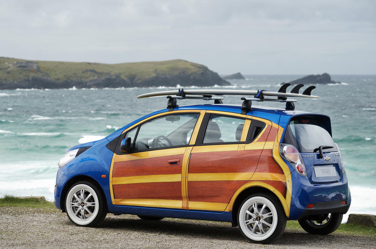 no title Chevy Spark art car revealed