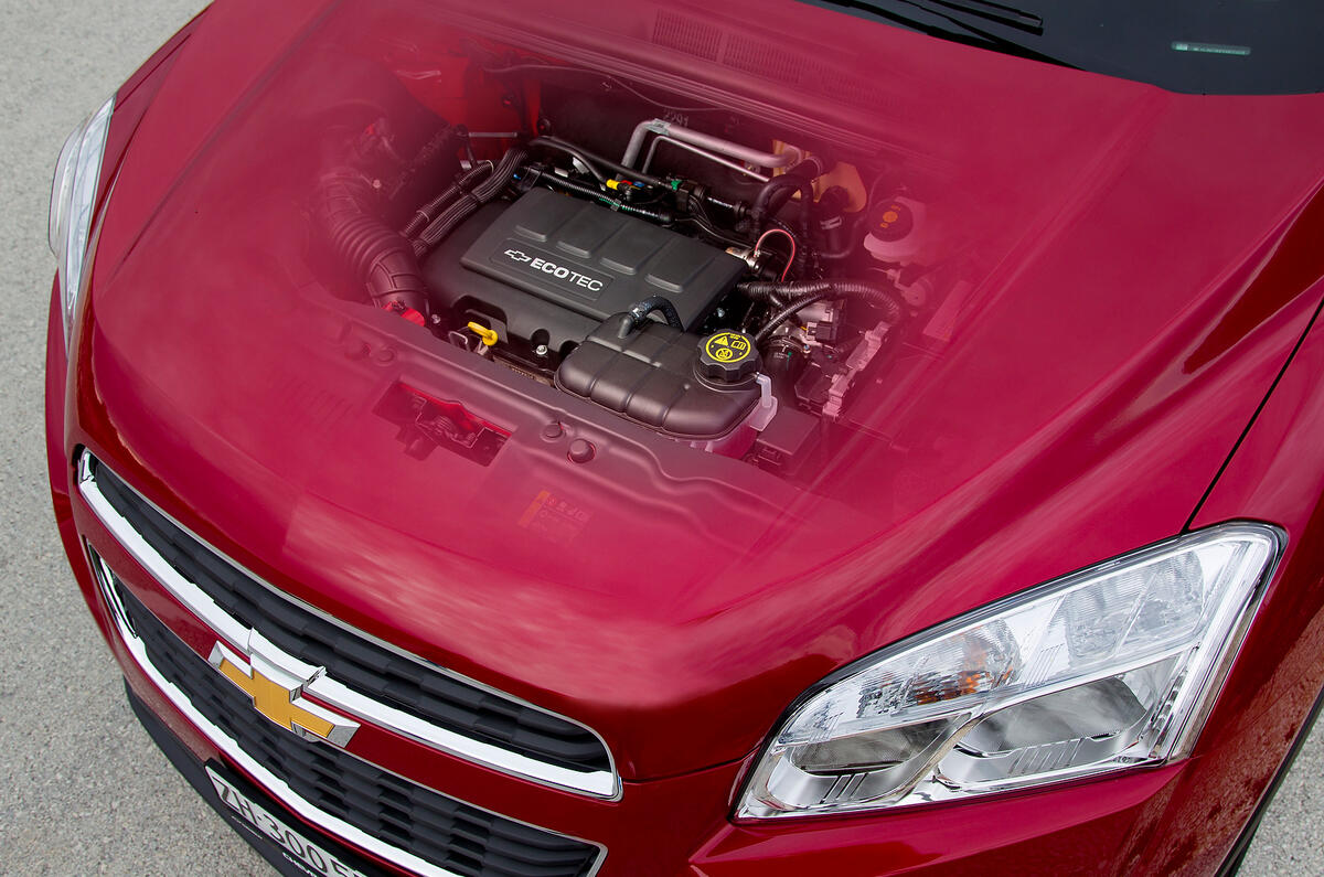 Chevrolet Trax bonnet