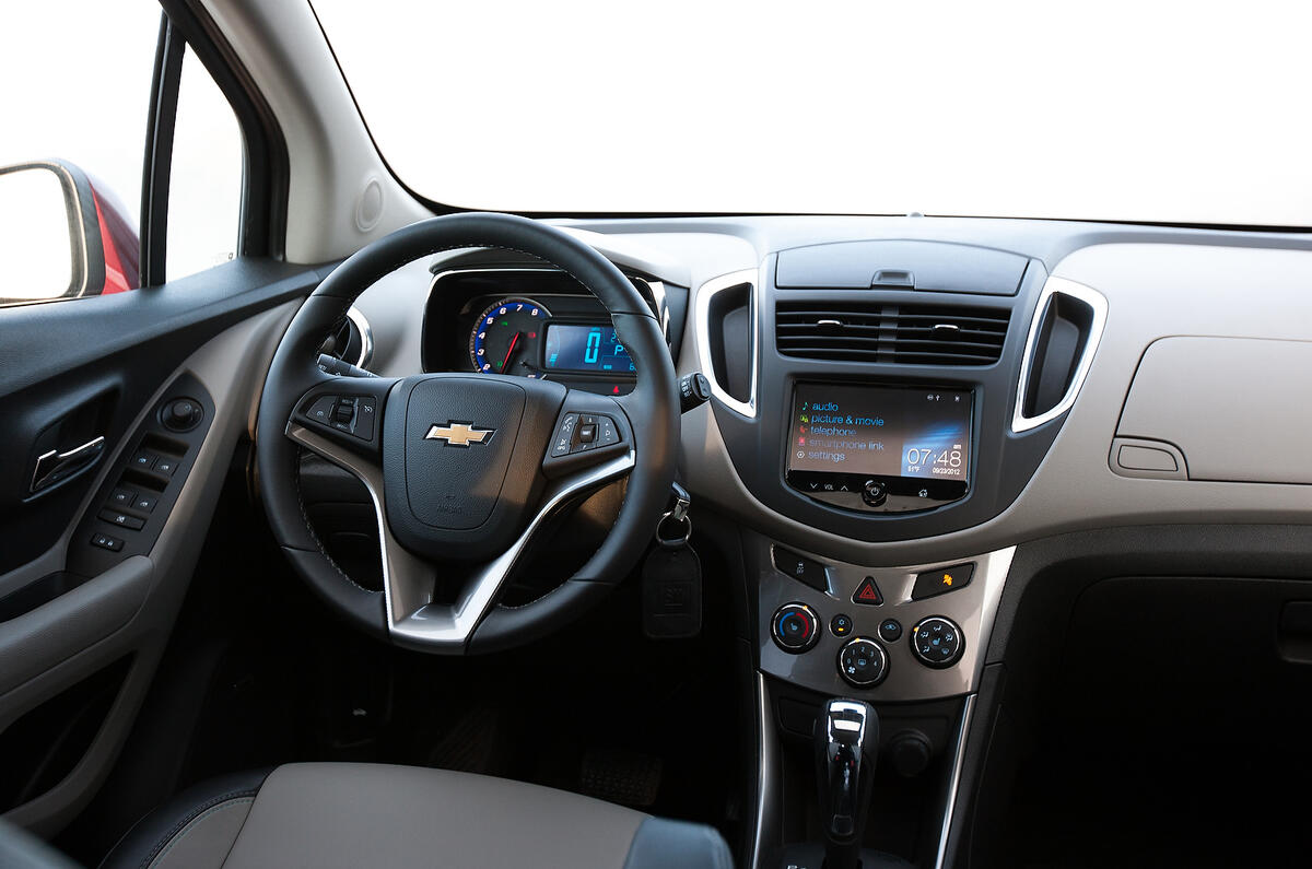 Chevrolet Trax interior