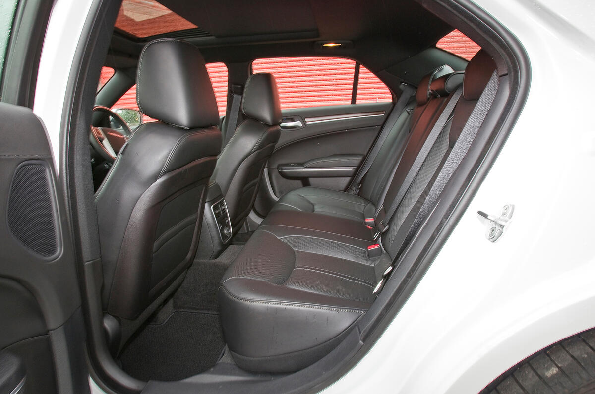 Chrysler 300C rear seats