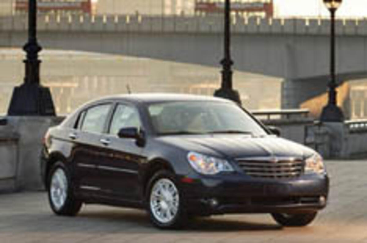 Chrysler Sebring makes debut in London
