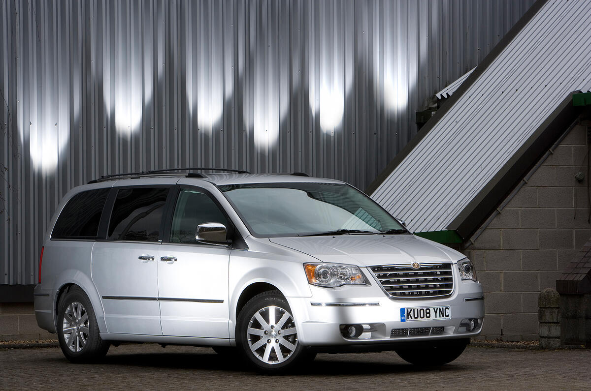 From new, the interior has as strong a smell of dead cow hide as you’ll find in a car 3 star Chrysler Voyager