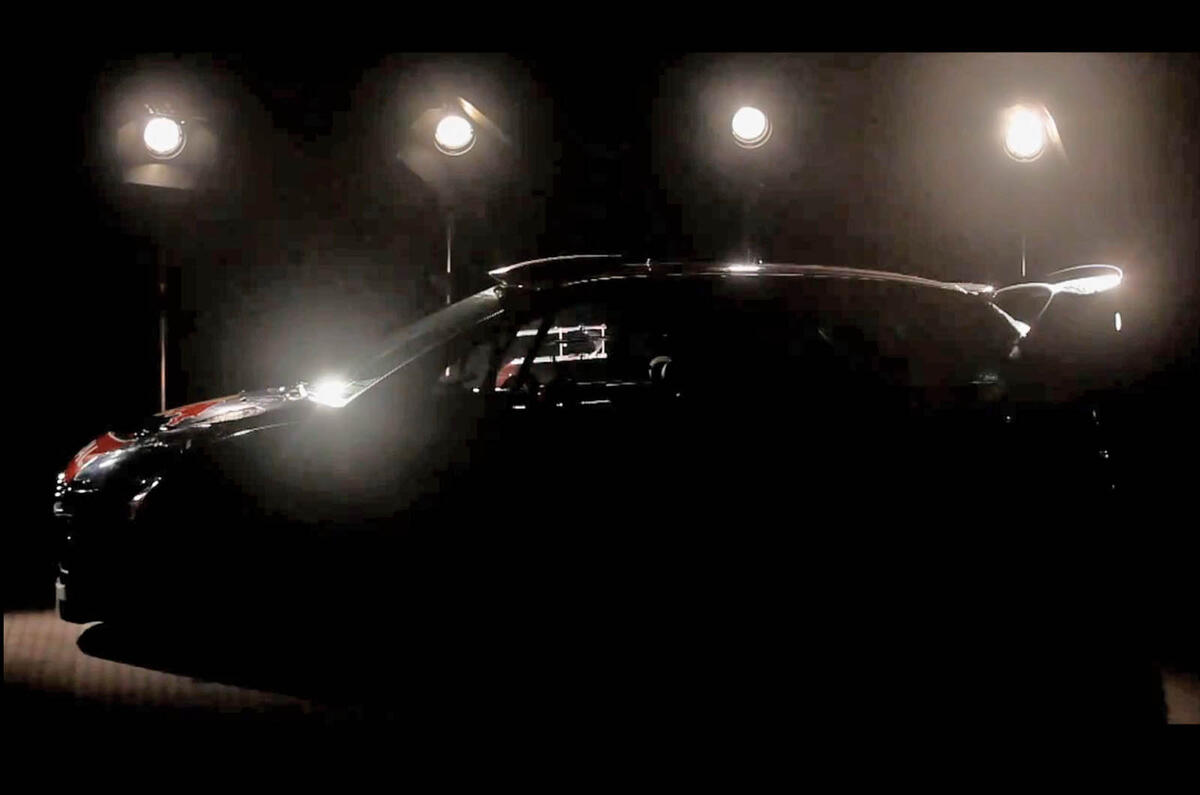 Citroën teases DS3 WRC car